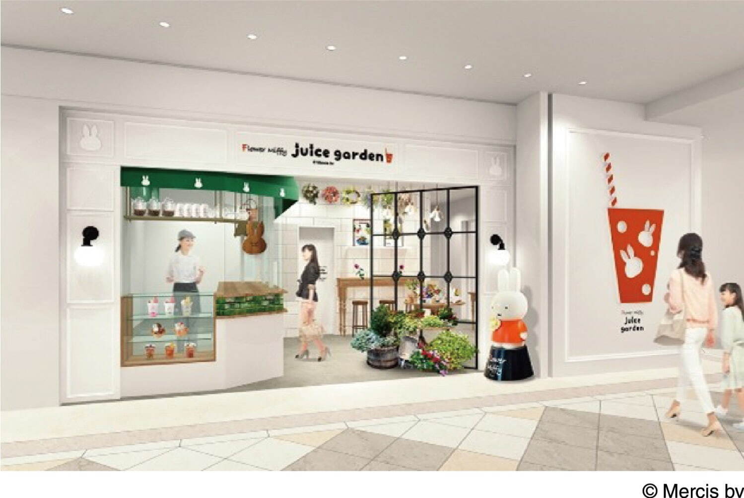 「天王寺ミオ」リニューアル、約50店舗オープン - 「フラワーミッフィー」関西初の常設店など｜写真2