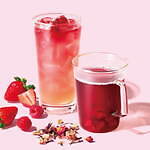 スターバックス ティー & カフェ、ラズベリー＆さくらアリュールのティーフラペチーノ｜写真2