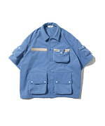 エフシーイー×ディガウェルのセットアップ “マルチポケット付”顔料染めシャツ＆パンツ｜写真24