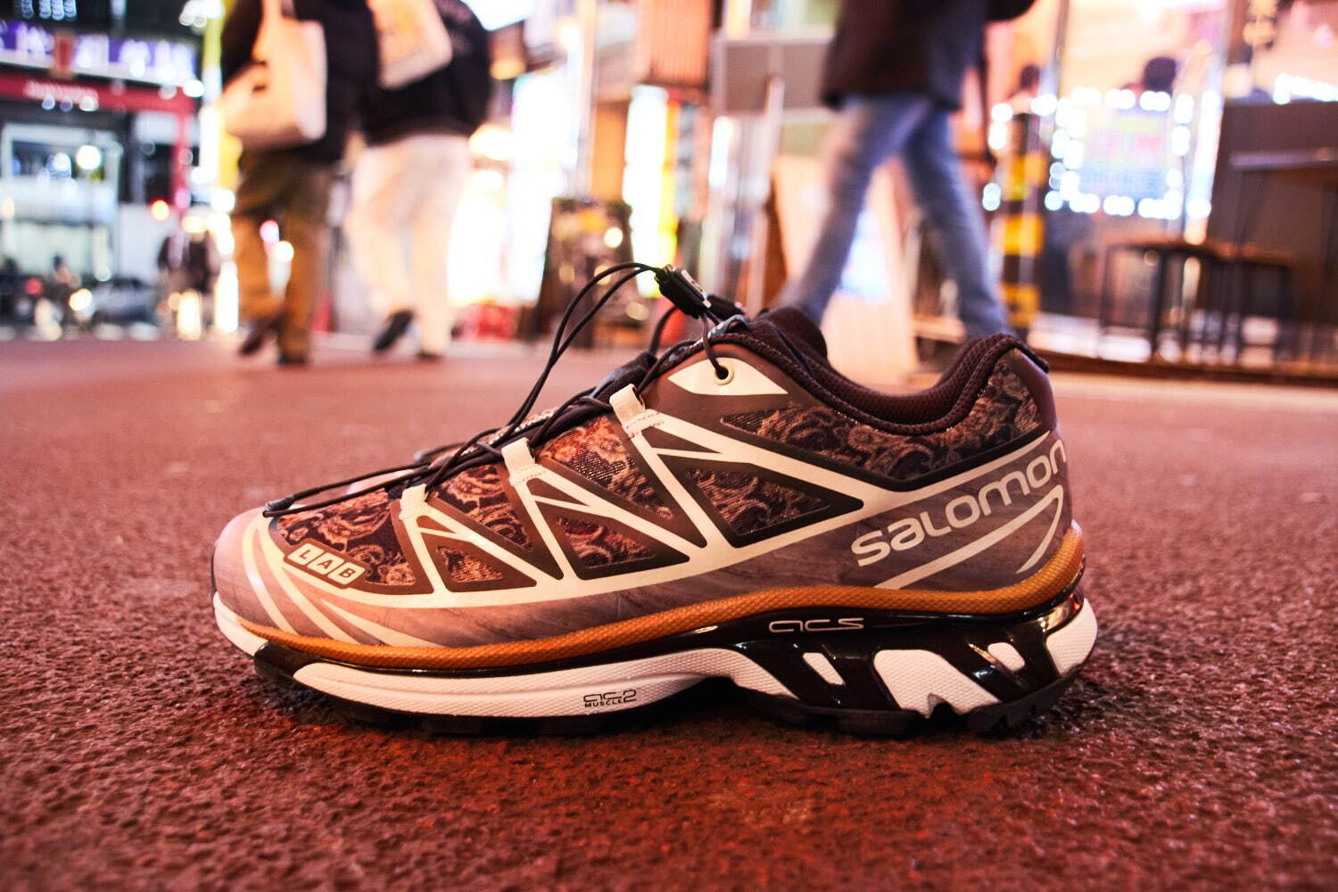 salomon サロモン xt-6 GTX オレンジ レア gore-tex - スニーカー