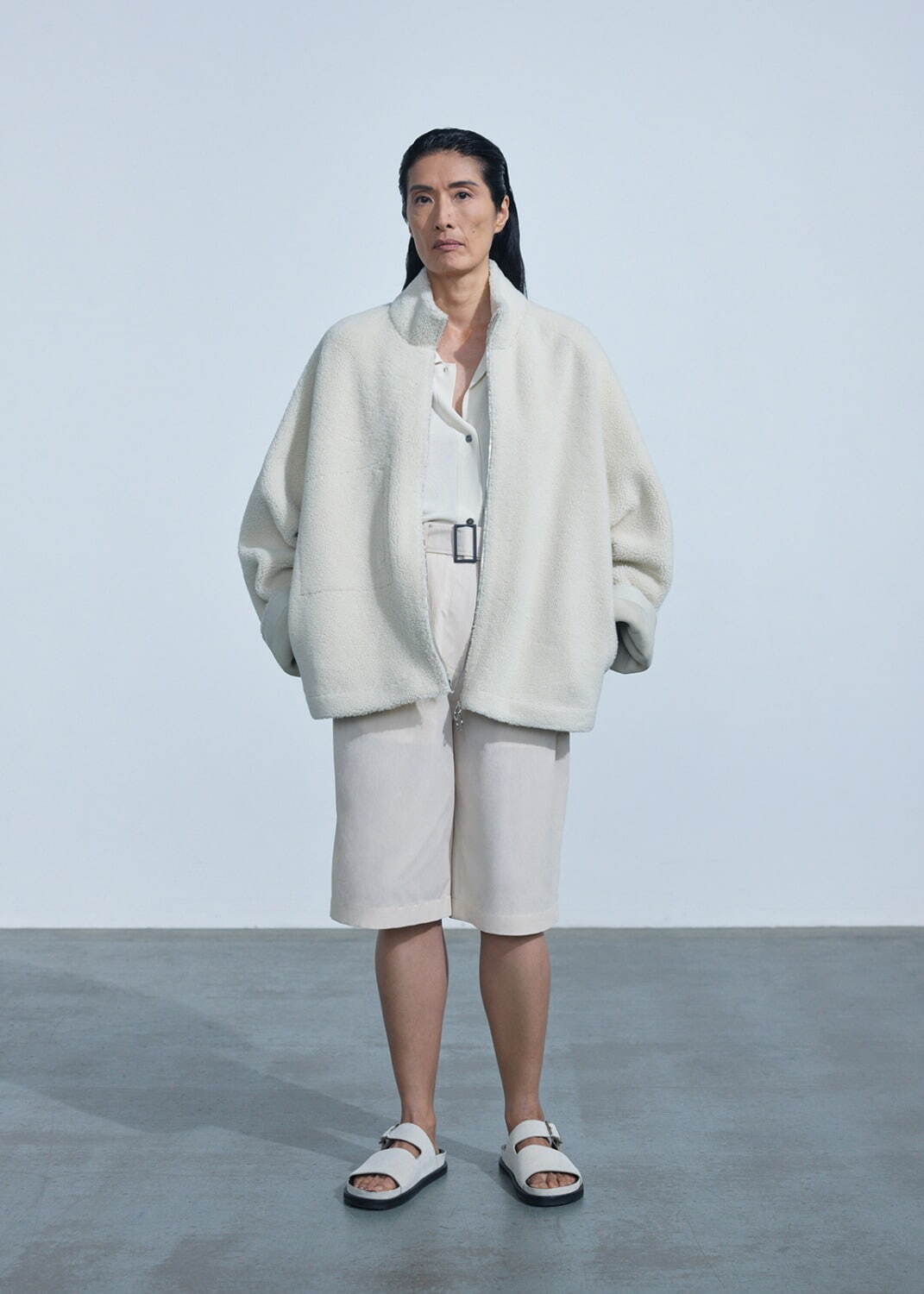 スタジオ ニコルソン 2023年リゾート｜ ノーカラージャケット