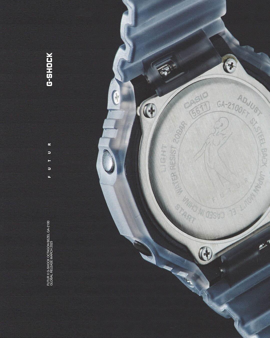 G-SHOCK×パリ発スケートブランド「フューチャー」の腕時計