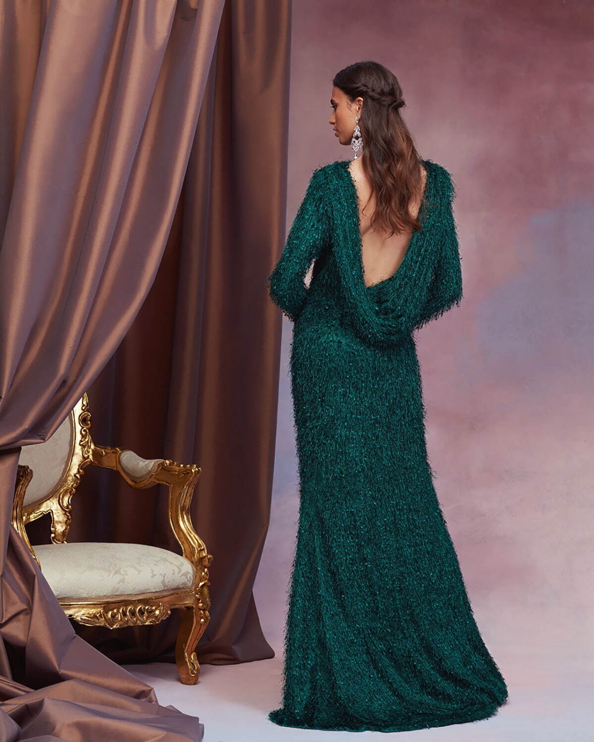 タダシ ショージ(TADASHI SHOJI) 2023-24年秋冬ウィメンズコレクション  - 写真18