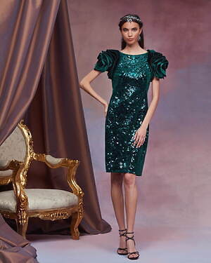 タダシ ショージ(TADASHI SHOJI) 2023-24年秋冬ウィメンズコレクション  - 写真1