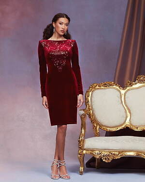 タダシ ショージ(TADASHI SHOJI) 2023-24年秋冬ウィメンズコレクション  - 写真2