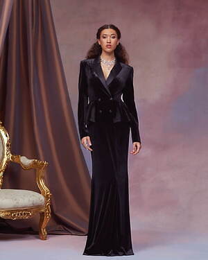 タダシ ショージ(TADASHI SHOJI) 2023-24年秋冬ウィメンズコレクション  - 写真14