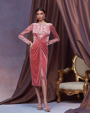 タダシ ショージ(TADASHI SHOJI) 2023-24年秋冬ウィメンズコレクション  - 写真23