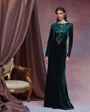 タダシ ショージ(TADASHI SHOJI) 2023-24年秋冬ウィメンズコレクション  - 写真39