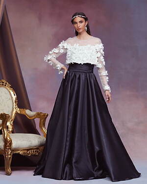 タダシ ショージ(TADASHI SHOJI) 2023-24年秋冬ウィメンズコレクション  - 写真44