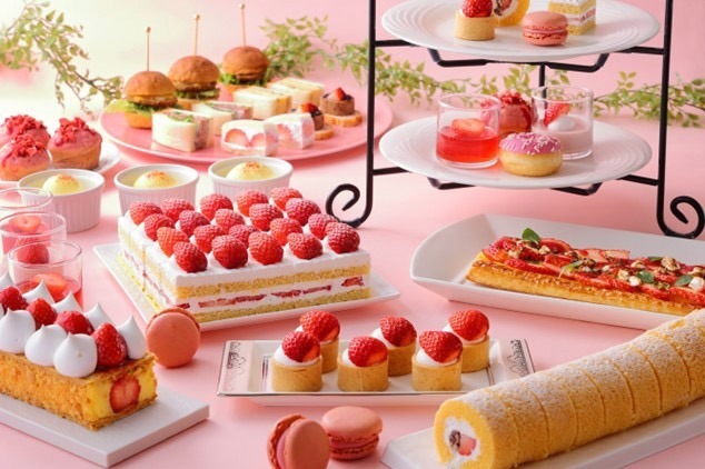 ホテルニューオータニ幕張のいちごスイーツビュッフェ第2弾、苺尽くしの多彩なメニュー