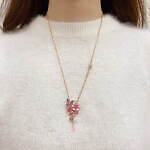 アナ スイ“桜×蝶”モチーフの新作ネックレス＆ピアス、華やかな桜の花びらやピンク色のガラス｜写真17