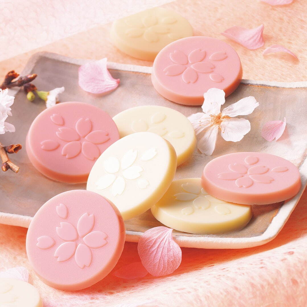 ロイズの桜スイーツ、“桜×チーズ”生チョコレートやドライチェリー＆アーモンドたっぷりの板チョコ｜写真3