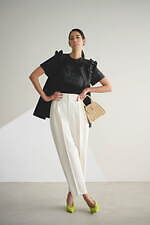 セルフォード×ハナエモリのコラボ第3弾、“花びらスリーブ”ニットやオケージョンドレスなど｜写真14