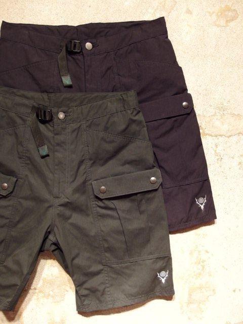 South2 West8 "Belted Harbor Short - Wax Coating" - 画像1枚目