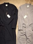 TOUJOURS"Band Collar Long Shirt-Cotton Dobby Chambray Cloth" 5