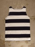 TOUJOURS "Boat Neck Tank-top - Giza Cotton" 1