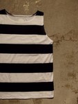 TOUJOURS "Boat Neck Tank-top - Giza Cotton" 2