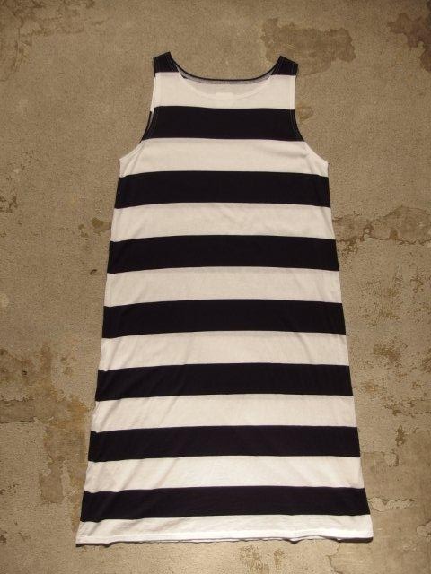 TOUJOURS "Boat Neck Tank Dress - Giza Cotton" 1