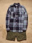 Engineered Garments "Fatigue Short - Cotton Ripstop/Olive" 3