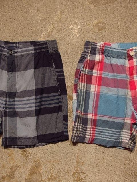 Engineered Garments "Long Beach Short - Big Plaid" - 画像1枚目