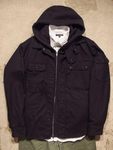 Engineered Garments "CPO Shirt - Uniform Serge" - 画像4枚目