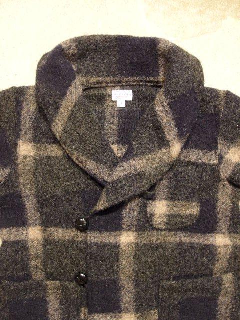 FWK by Engineered Garments "Knit Robe - Wool Knit Plaid" - 画像3枚目