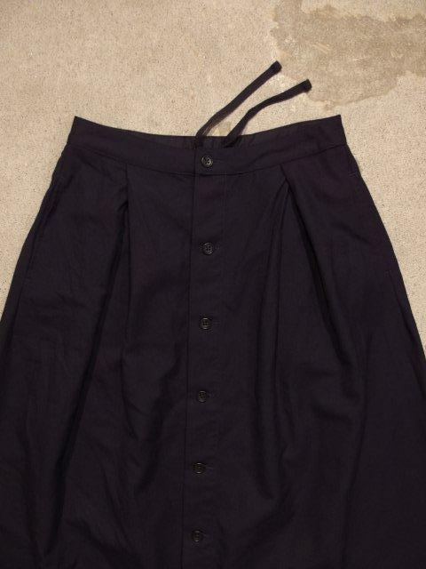 FWK by Engineered Garments "Tuck Skirt - Uniform Serge" 1