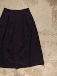 FWK by Engineered Garments "Tuck Skirt - Uniform Serge" 2