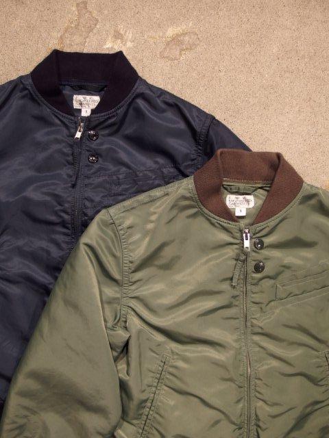 FWK by Engineered Garments "Aviator Jacket-Flight Sateen" - 画像1枚目