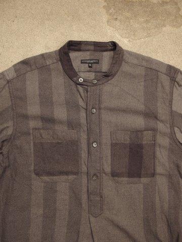 Engineered Garments "Banded Collar Long Shirt" - 画像2枚目