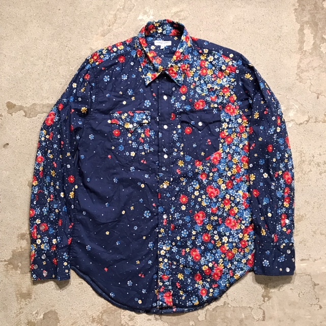 Engineered Garments "Western Shirt - Big Floral Lawn" - 画像2枚目