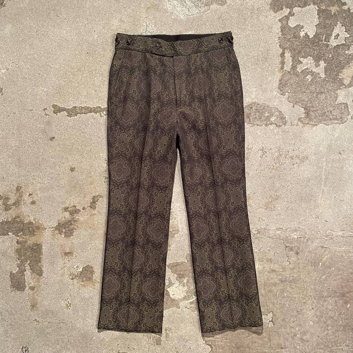 NEEDLES "Side Tab Trouser - C/PE Arabesque Jq. " 1