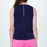 YMC / Sleeveless Cotton Twill Top navy 4