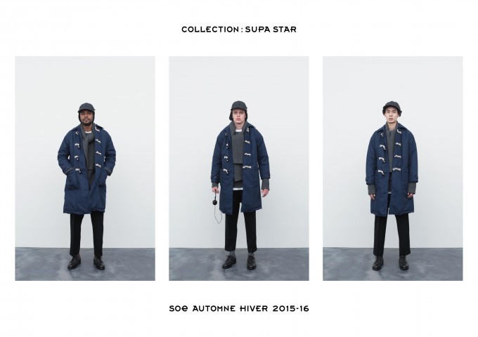 soe [ソーイ] 2015AW Padded Duffle Coat ダッフルコート 1