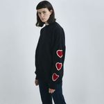 LAZY OAF / HEART SLEEVE SWEATSHIRT 3