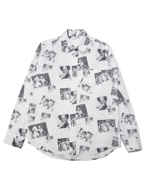 A.FOUR / ALLOVER PRINT SHIRT