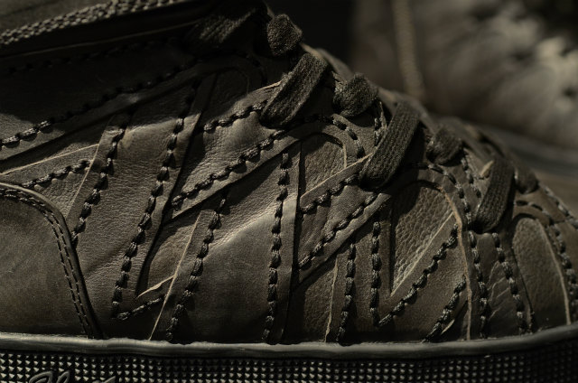 BACKLASH WHITEFLAGS スニーカー BACKLASH THE LINE スニーカー guidi カーフワックス仕上げ