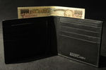 BACKLASH 墨染めクロコダイル　薄型二つ折り財布 3