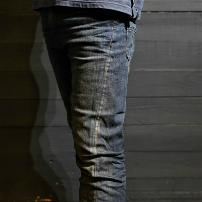 ISKO MADE IN ITALY DENIM DIRTY “SEMI-SARROUEL” 1