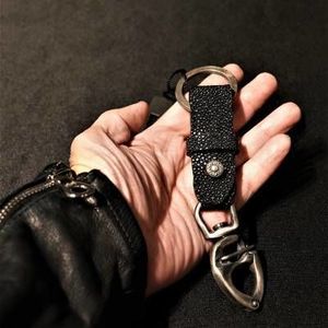 エイ革　キーホルダー