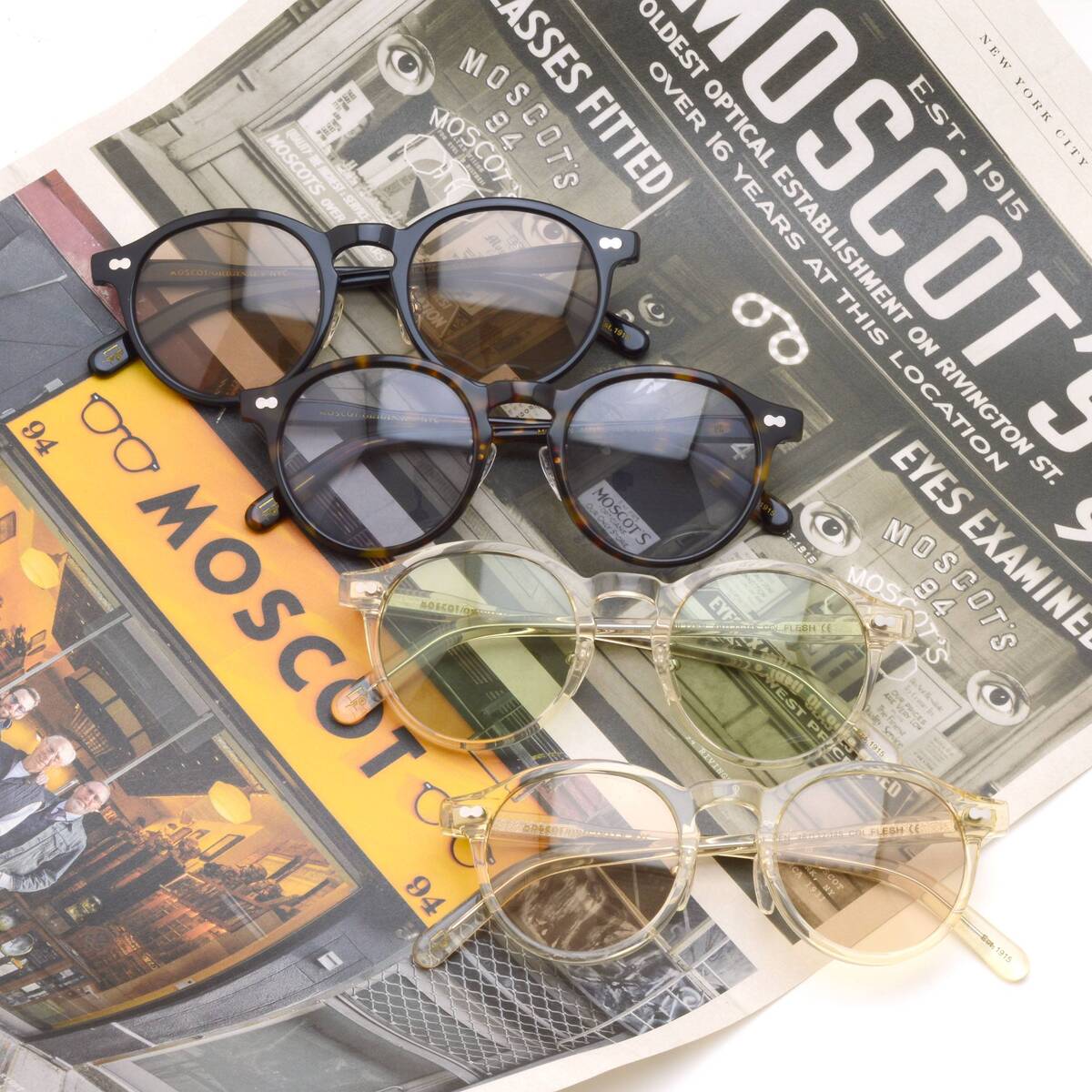 MOSCOT / MILTZEN MP Sun ライトカラーサングラス 1