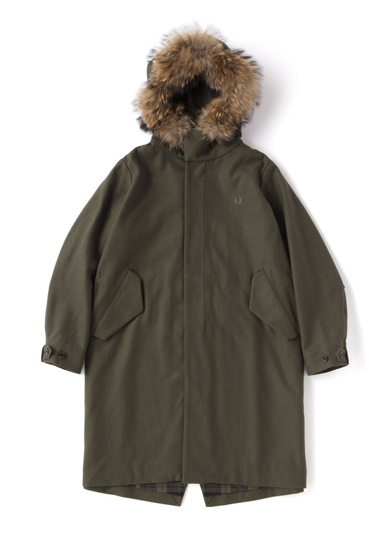 FRED PERRY／MELTON FISHTAIL PARKA 1