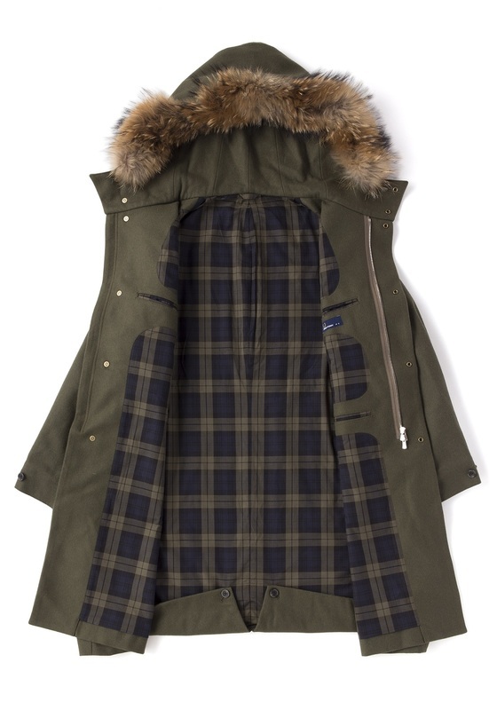 FRED PERRY／MELTON FISHTAIL PARKA - 画像3枚目