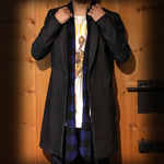 NICK NEEDLES “DENIM COAT” BLUE&BLACK 3