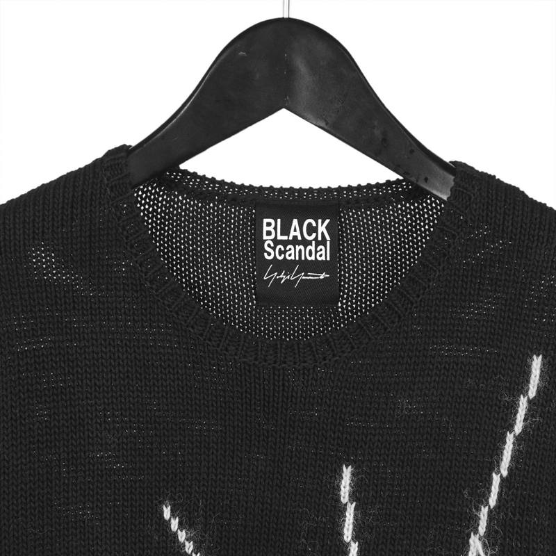 [BLACK Scandal Yohji Yamamoto] HV-K37-080 - 画像3枚目