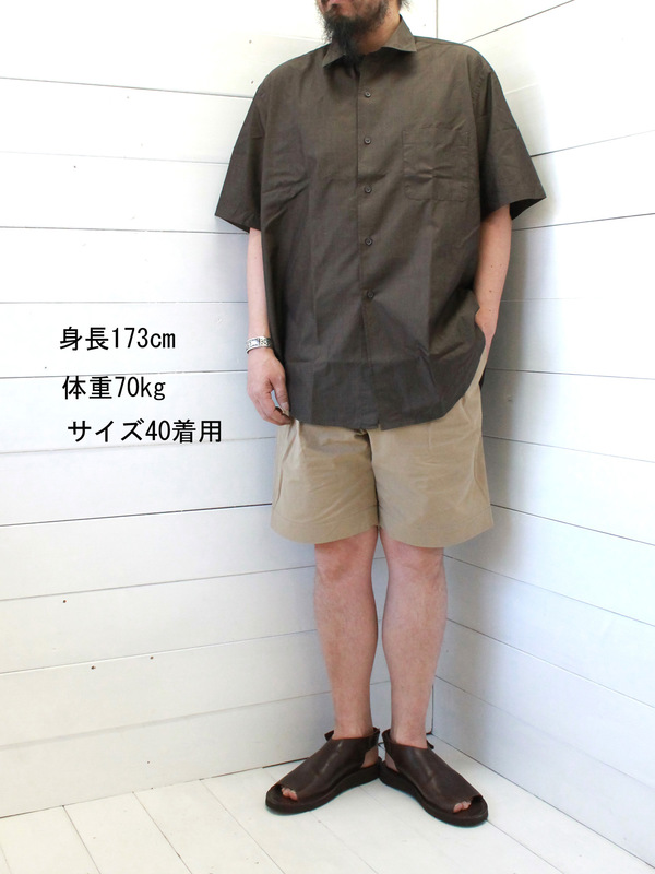 KAPTAIN SUNSHINE (キャプテンサンシャイン) Regular Collar S/S Shirts (KS - 画像4枚目