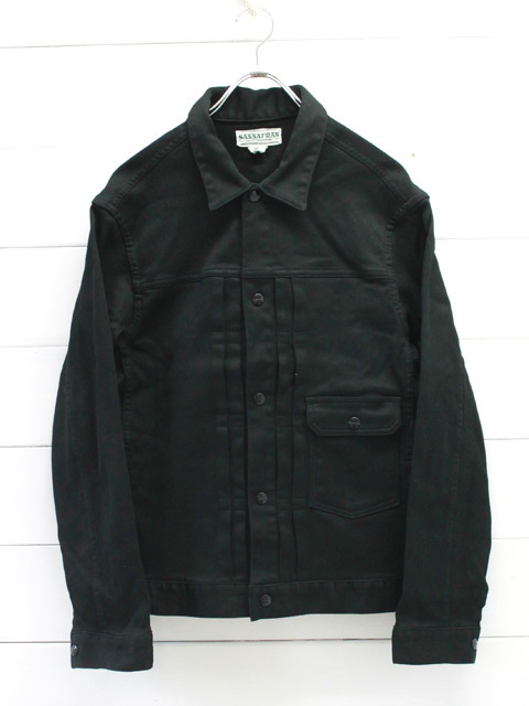 SASSAFRAS(ササフラス)GARDENER JACKET Pique / Black (SF-191498) 1