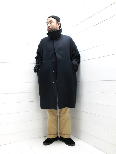 KAPTAIN SUNSHINE 新品 Stand collar Coat