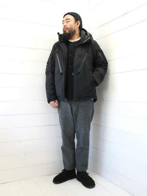 MANUAL ALPHABET × NANGA M/A PCU DOWN JACKET - マーブルの