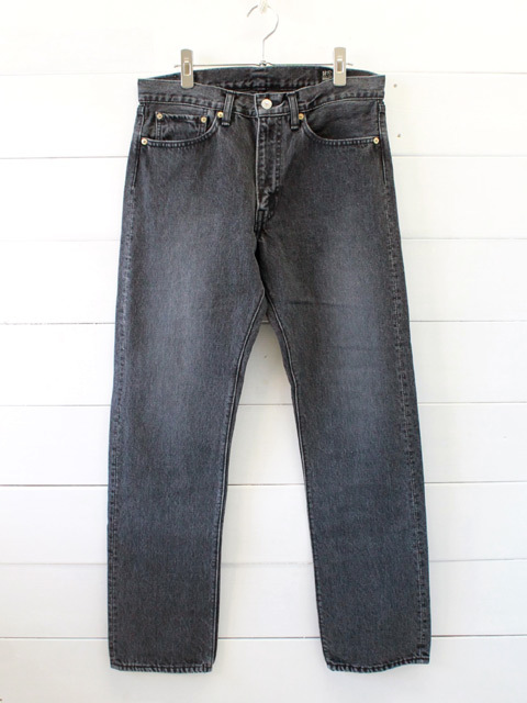 orslow IVY FIT DENIM 107 BLK DENIM STONE 1